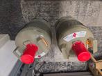 Gasflessen vol en half vol, Caravans en Kamperen, Ophalen, Zo goed als nieuw