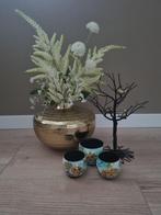 Vaas, met accessoires, Huis en Inrichting, Ophalen, Overige kleuren, Minder dan 50 cm, Glas