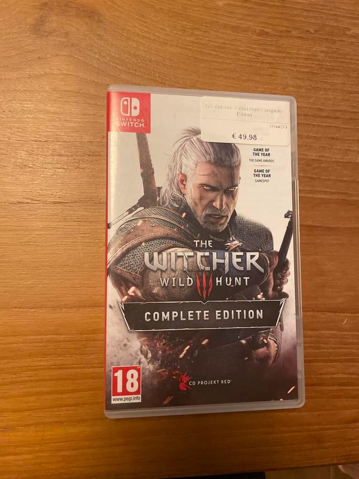 The Witcher 3: Wild Hunt nintendo switch, Spelcomputers en Games, Games | Nintendo Switch, Zo goed als nieuw, Role Playing Game (Rpg)