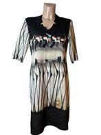 Lizzy en Coco jurk tweezijdig M, Kleding | Dames, Maat 38/40 (M), Overige kleuren, Ophalen of Verzenden, Lizzy & Coco