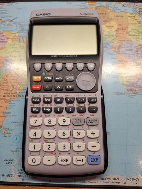 Casio fx-9860GII grafische rekenmachine, Diversen, Rekenmachines, Gebruikt, Grafische rekenmachine, Ophalen of Verzenden