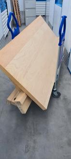 Mooi ikea malm bed 140x200 cm met lattenbodems, Ophalen, Gebruikt, Wit, Tweepersoons