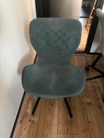 Mooie groene stoel, Huis en Inrichting, Stoelen, Ophalen, Overige kleuren, Zo goed als nieuw, Metaal