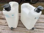2x 15 Liter Schoon Water Tank, Caravans en Kamperen, Ophalen, Gebruikt