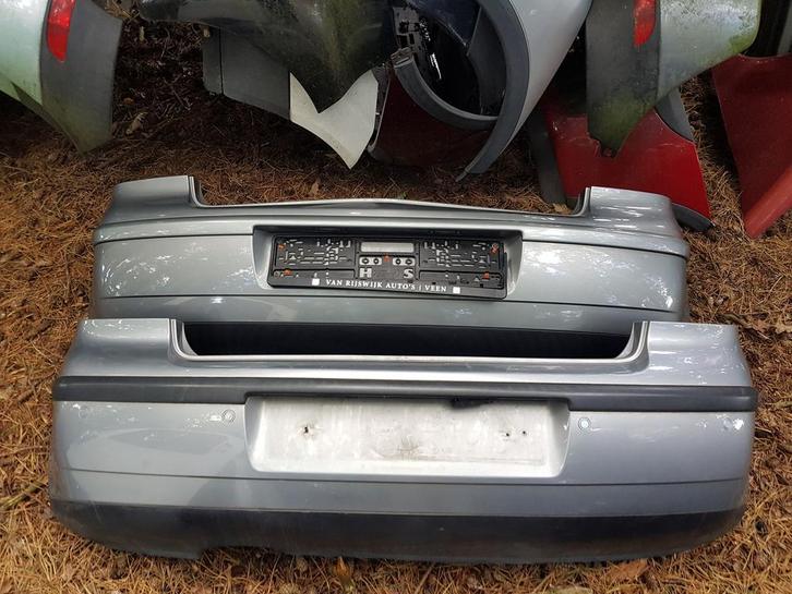 VW POLO ACHTERBUMPER BJ 2002 TOT 2008, Auto-onderdelen, Carrosserie en Plaatwerk, Bumper, Achter, Gebruikt, Ophalen of Verzenden