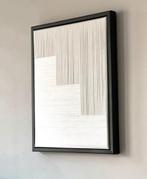 Japandi art geweven schilderij met touw off white, NIEUW!, Huis en Inrichting, Woonaccessoires | Wanddecoraties, Ophalen of Verzenden