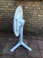 Handige ronde tuintafel, balkon tafel, Inklapbaar, wit, Ophalen, Zo goed als nieuw, Rond