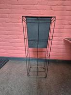 Metalen Plantenbak met Standaard, Tuin, Gebruikt, Minder dan 60 cm, Vierkant