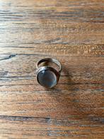Antieke zilveren ring met steen, Sieraden, Tassen en Uiterlijk, Ringen, 18 tot 19, Gebruikt, Ophalen of Verzenden, Dame of Heer