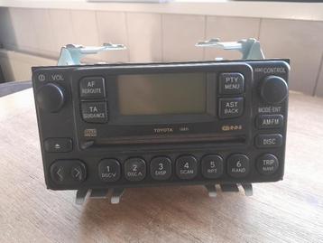 ORIGNELE AUTORADIO/CD - TOYOTA CAMRY / Mr2 / Celica etc. beschikbaar voor biedingen