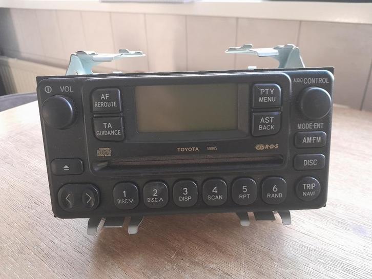 ORIGNELE AUTORADIO/CD - TOYOTA CAMRY / Mr2 / Celica etc., Auto diversen, Autoradio's, Gebruikt, Verzenden