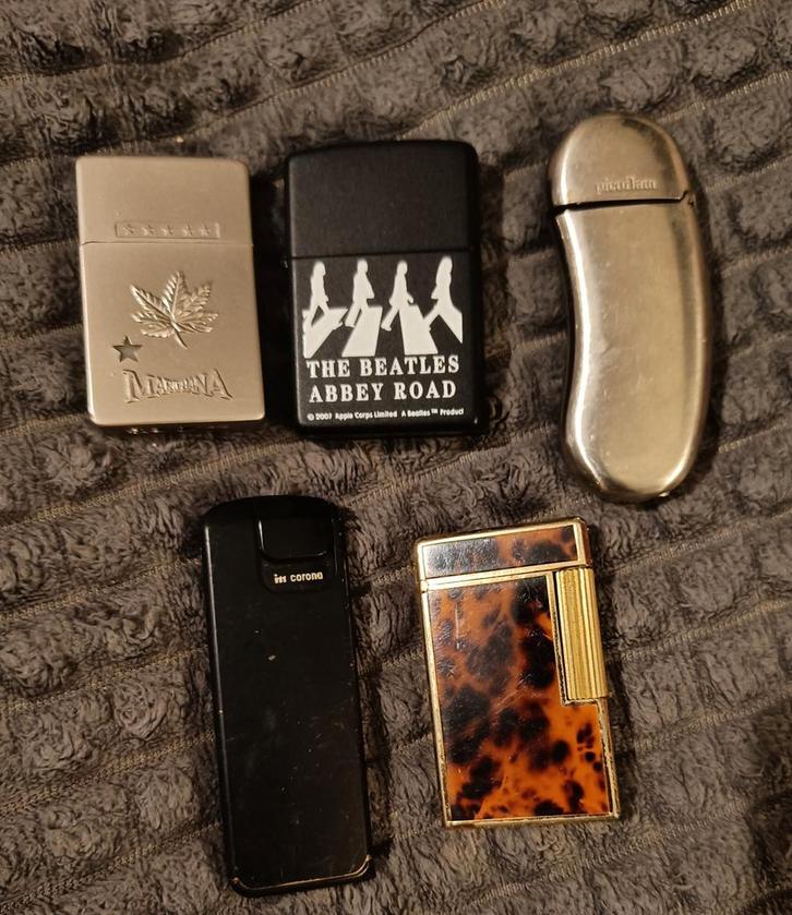 Vintage Aanstekers Collectie, Verzamelen, Rookartikelen, Aanstekers en Luciferdoosjes, Gebruikt, Aansteker, Ophalen of Verzenden