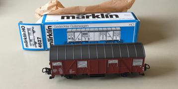 MäRKLIN H0 # 4627 GESL. GOEDERENWAGEN DB BRUIN Nieuw OVP beschikbaar voor biedingen