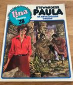 Tina Topstrip nr 28 Stewardess Paula de gevleugelde vrouw, Meerdere stripboeken, Ophalen of Verzenden, Zo goed als nieuw