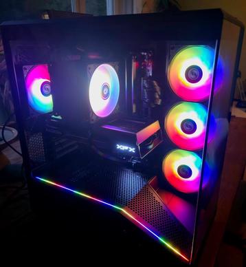 Gaming pc (Garantie!) - Ryzen 7 & Radeon RX 9060XT 16GB beschikbaar voor biedingen