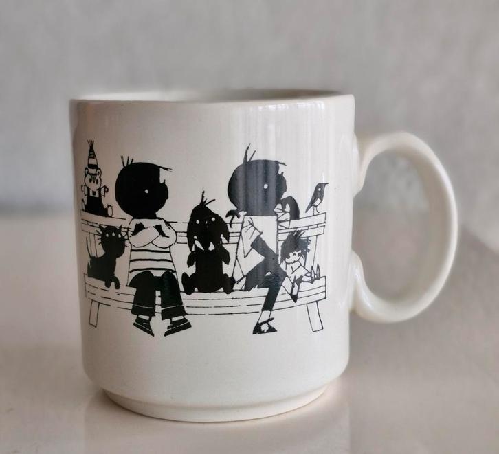 Beker Jip en Janneke, Huis en Inrichting, Keuken | Servies, Zo goed als nieuw, Kop(pen) en/of Schotel(s), Overige stijlen, Ophalen of Verzenden