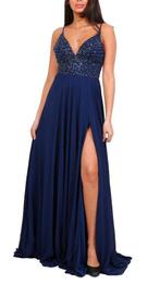 gala jurk blauw vermaken inkorten coupeuse, Overige typen, Blauw, Ophalen of Verzenden, Zo goed als nieuw
