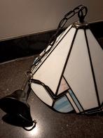 Mooie jaren 30 lamp.glas in lood, Ophalen