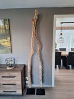 Decoratie boomstammen op stalen poot, Ophalen of Verzenden, Zo goed als nieuw
