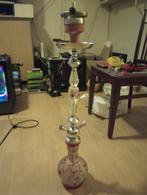 Shisha / waterpijp met rode versiering te koop, Ophalen of Verzenden, Zo goed als nieuw, (Water)pijp