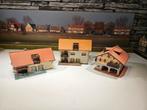 3 mooie huizen woningen N spoor modeltrein 1:160, Hobby en Vrije tijd, Modeltreinen | N-Spoor, Overige merken, Gebruikt, Gelijkstroom of Wisselstroom