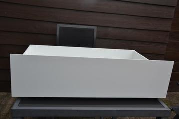 Ikea bedlade twee keer, wit, zgan!