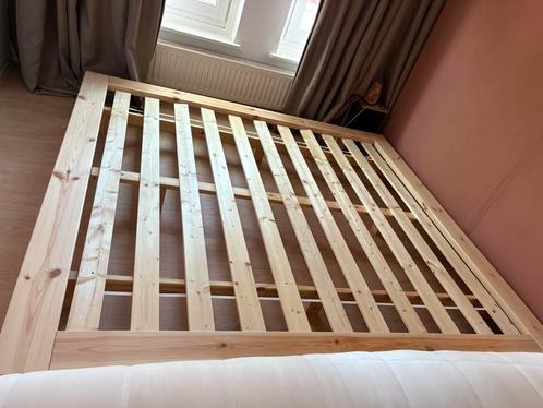 Karup Design Japan bed (180x200 cm, raw/natuurlijk hout), Huis en Inrichting, Slaapkamer | Bedden, Zo goed als nieuw, Tweepersoons
