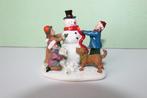 Vrolijke figurine voor in een kerstdorp, Ophalen of Verzenden, Gebruikt