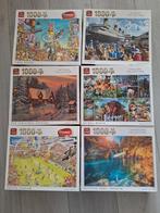 7 king legpuzzels, Ophalen of Verzenden, 500 t/m 1500 stukjes, Gebruikt, Legpuzzel