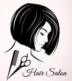 Grote muursticker Kapper / Hair Salon zwart (57x70cm), Huis en Inrichting, Ophalen of Verzenden, Nieuw