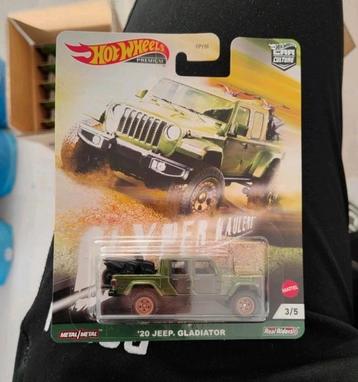 Hot wheels Jeep Gladiator (blister kapot!) beschikbaar voor biedingen