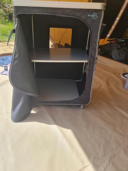 Bo-Camp Easy to fold kast laag, Caravans en Kamperen, Kampeermeubelen, Gebruikt, Campingkast, Ophalen