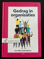 Ella Wijsman - Gedrag in organisaties, Ophalen of Verzenden, Zo goed als nieuw, Ella Wijsman; Gert Alblas