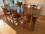7 oud hollandse antieke knopstoelen, Ophalen