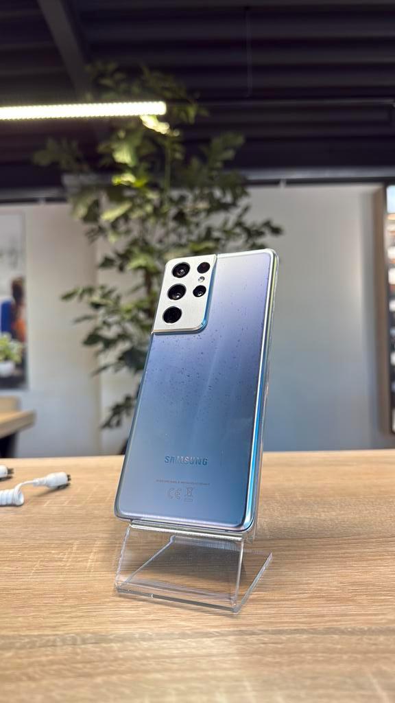 Samsung Galaxy S21 Ultra 128GB Zilver incl. 2 jaar garantie, Telecommunicatie, Mobiele telefoons | Samsung, Refurbished, Galaxy S21