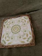 Oude rieten tegel onderzetter, Ophalen of Verzenden