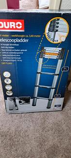 Telescoopladder, Ophalen, Zo goed als nieuw, Ladder, Opvouwbaar of Inschuifbaar