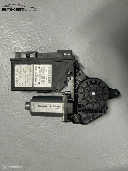 Raammotor rechtsachter Audi A4 B6 ('01-'04) 8E0959802A, Auto-onderdelen, Ruiten en Toebehoren, Audi, Gebruikt, Ophalen of Verzenden