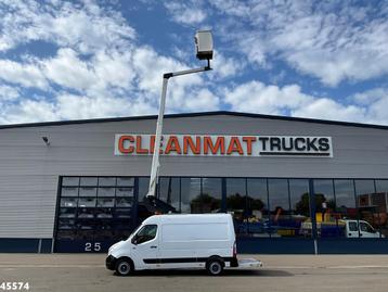 Renault Master T35 2.3 DCI Euro 6 Klubb 12,5 meter hoogwerke beschikbaar voor biedingen