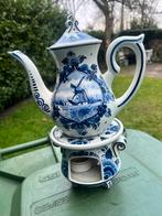 Delfts Blauw Theepot met Warmhouder, Ophalen