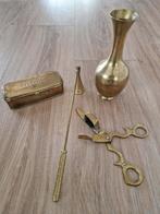 Set antiek koperen artikelen., Antiek en Kunst, Antiek | Koper en Brons, Ophalen, Koper