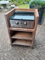 BBQ Gas bbq plaat, Tuin en Terras, Buitenkeukens, Ophalen, Zo goed als nieuw, Gas