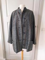 Hand gemaakte wollen jas free size, Kleding | Dames, Maat 42/44 (L), Ophalen of Verzenden, Zo goed als nieuw, Overige kleuren