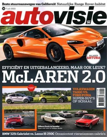 Autovisie 14 2022 : Ford Puma - VW Taigo - BMW 325i Cabrio beschikbaar voor biedingen