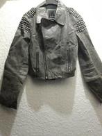 Nieuwe grijs jack met studs, Nieuw, Ophalen of Verzenden, Maat 36 (S), Grijs