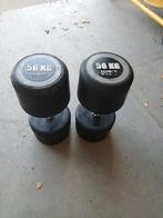 Dumbells set 2x56kg, Sport en Fitness, Ophalen, Gebruikt, Rug, Dumbbell