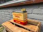 SHELL 1 liter olie blik, Verzamelen, Blikken, Ophalen of Verzenden, Gebruikt, Overige, Overige merken