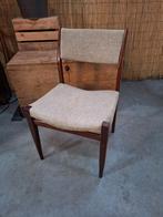 Vintage stoel, Ophalen, Gebruikt, Bruin, Eén