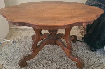 Antieke Spinnekoptafel / Haltafel beschikbaar voor biedingen