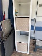 IKEA Kallax kast - 4 vakken, Ophalen, Met plank(en), Gebruikt, 100 tot 150 cm